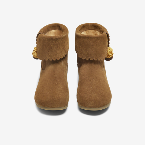 TATA/他她2025冬商场同款时尚百搭女休闲靴新款YVY01DD5