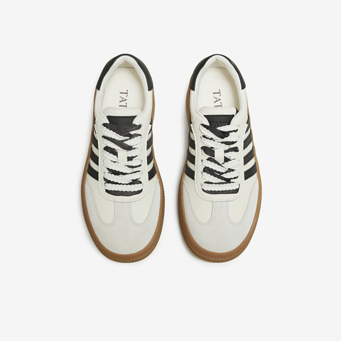 TATA/他她2025秋舒适德训鞋女百搭轻便休闲运动鞋新款WB408CM5