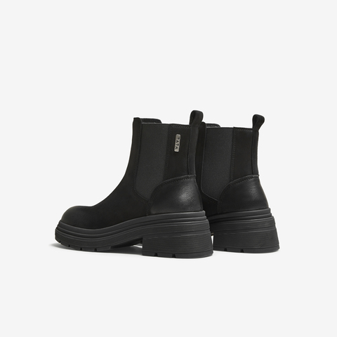 TATA/他她2025冬商场同款百搭简约女切尔西靴新款W3M05DD5