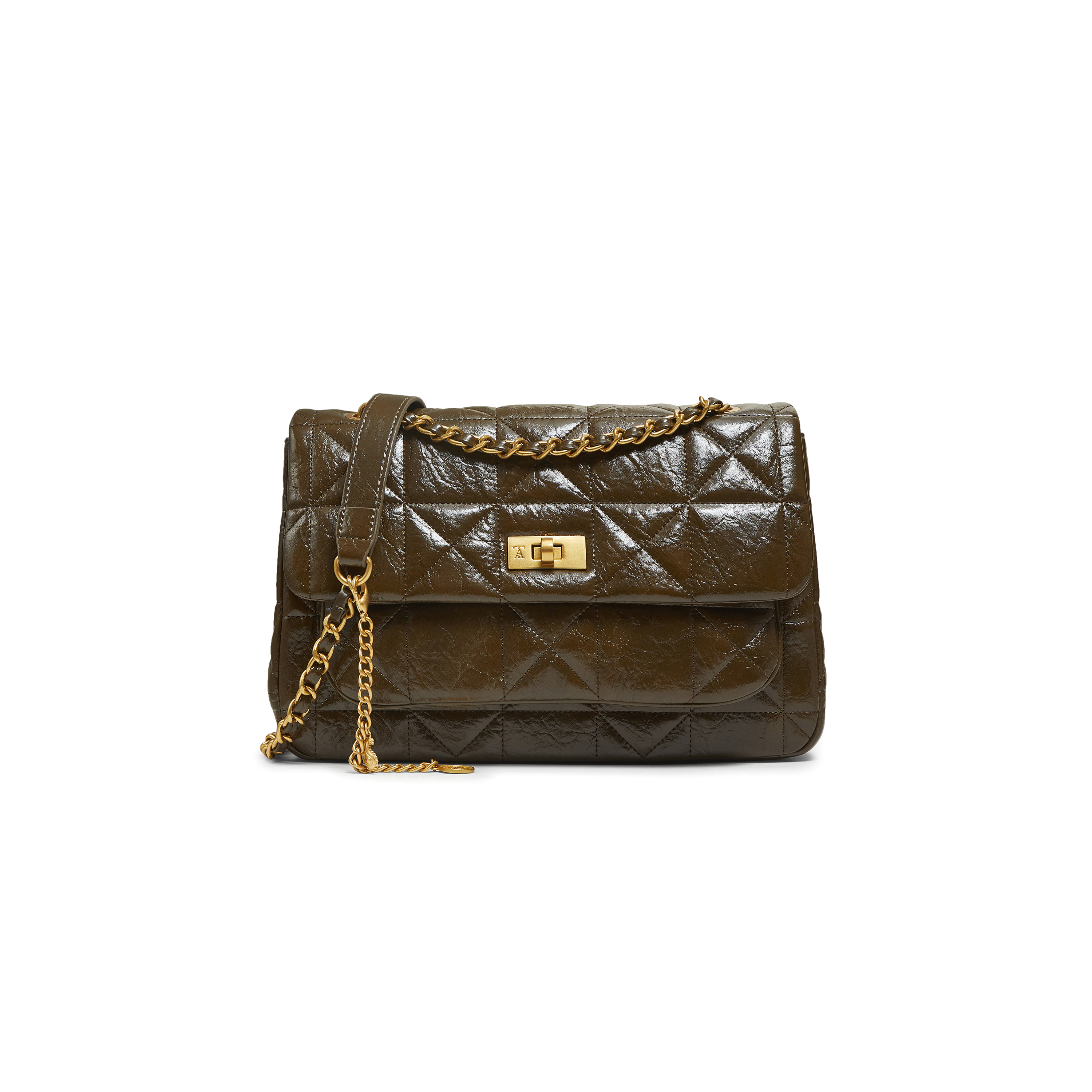 TATA/他她2025冬商场同款通勤小方包单肩包新款X3514DX5