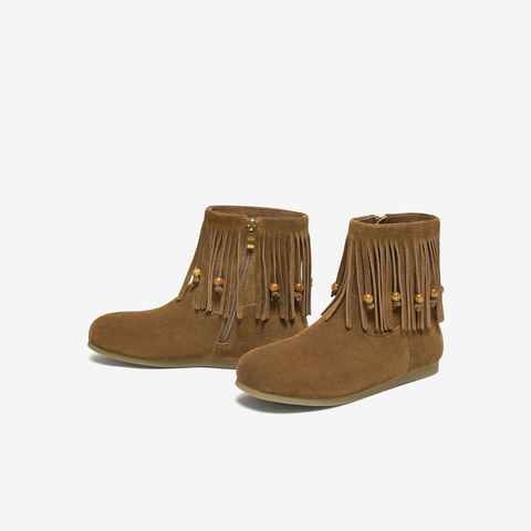 TATA/他她2025冬商场同款时尚百搭女休闲靴新款YVZ01DD5