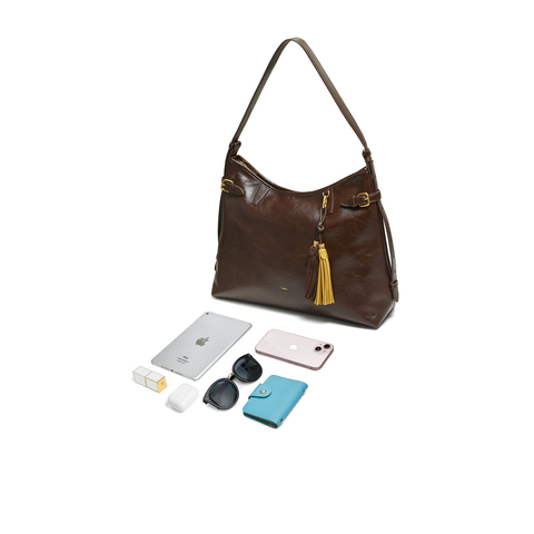 TATA/他她2025冬商场同款通勤女气质简约托特包新款X3518DX5