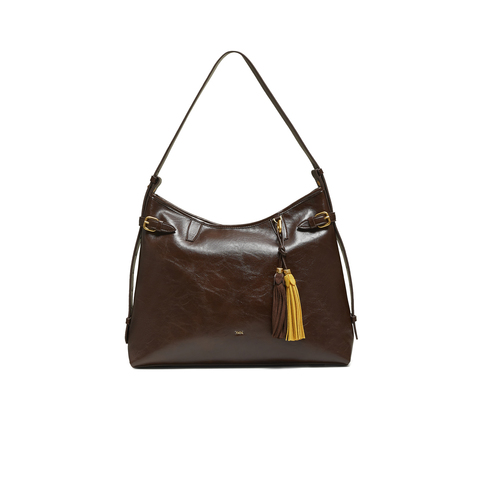 TATA/他她2025冬商场同款通勤女气质简约托特包新款X3518DX5