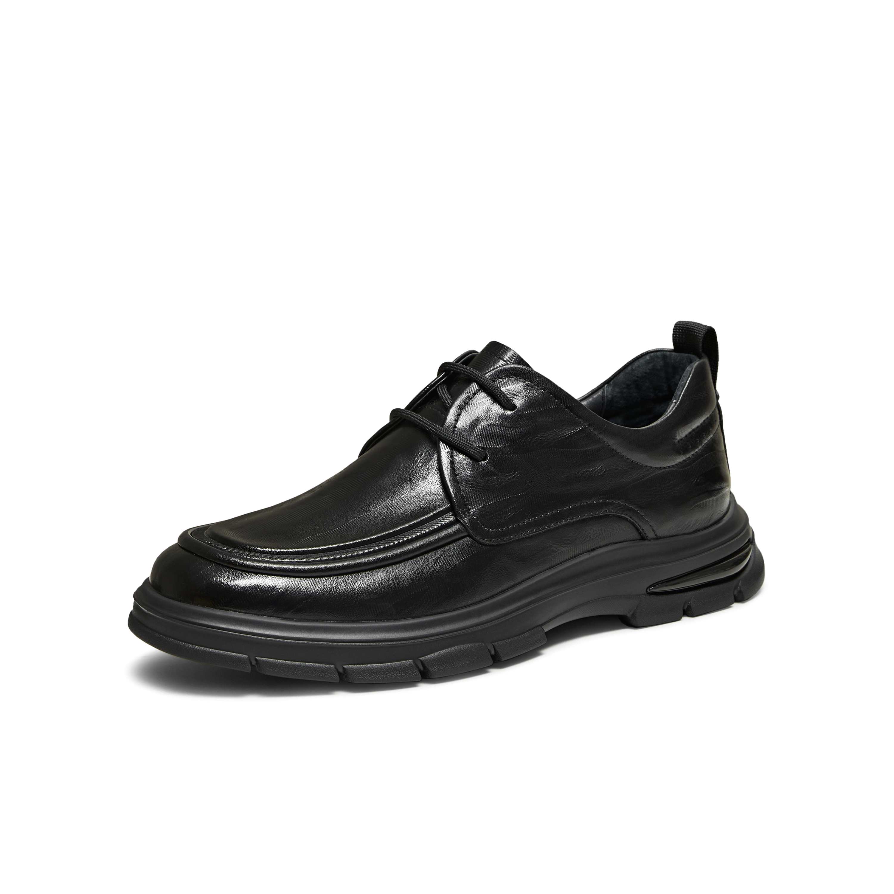 TATA/他她2025秋商场同款时尚休闲厚底男皮鞋新款PGL02CM5