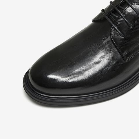 TATA/他她2025秋商场同款纯色舒适百搭休闲皮鞋男新款VRB01CM5