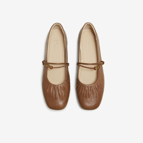 TATA/他她2025秋商场同款浅口女日常休闲玛丽珍鞋新款Y8GA8CQ5