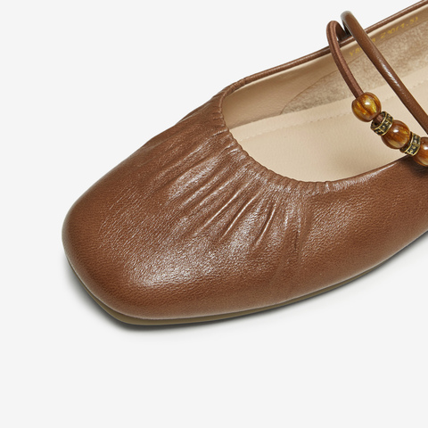 TATA/他她2025秋商场同款浅口女日常休闲玛丽珍鞋新款Y8GA8CQ5