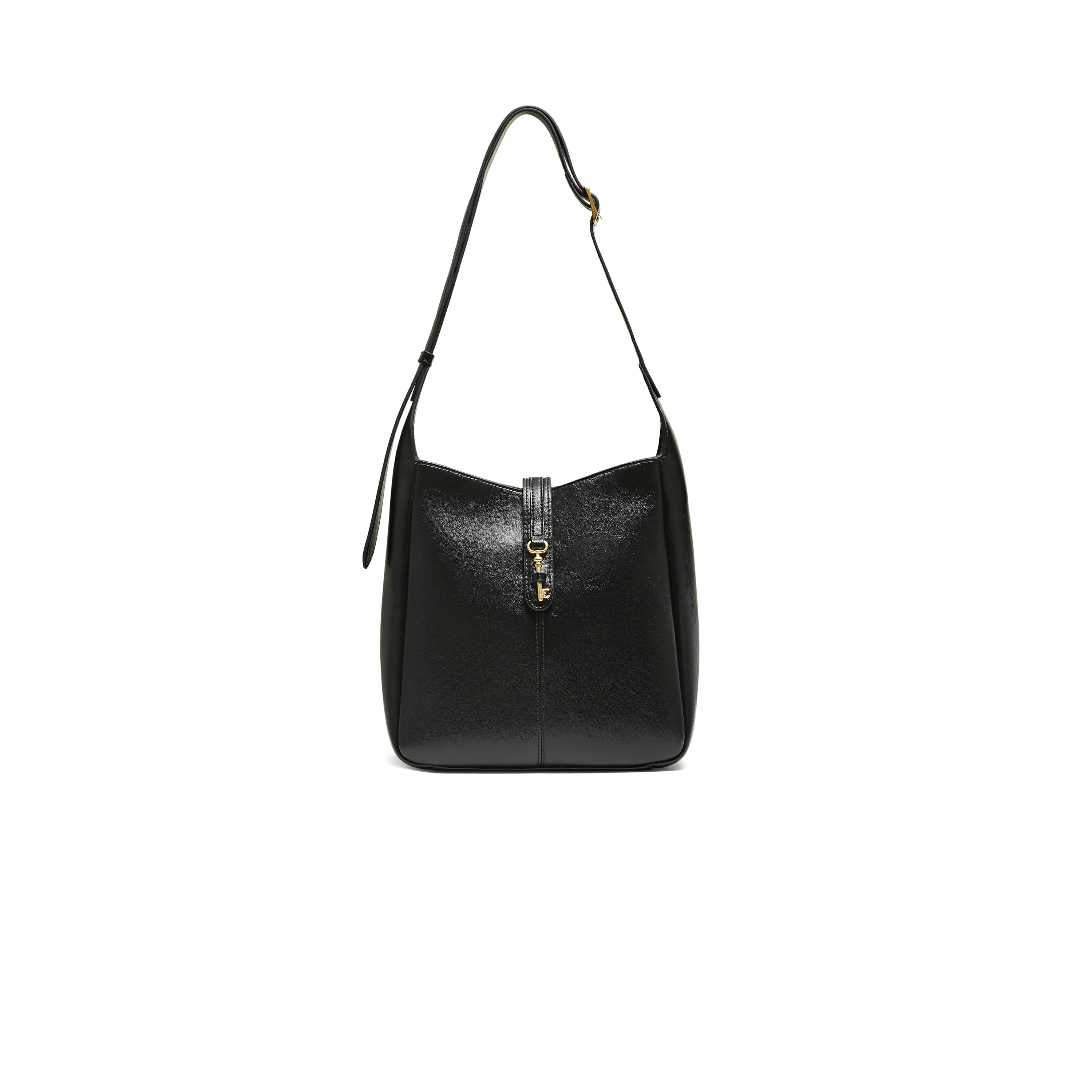 TATA/他她2025冬商场同款简约通勤水桶包新款X3531DX5