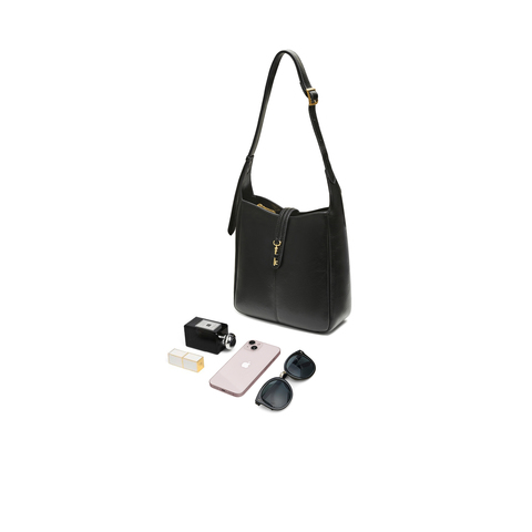 TATA/他她2025冬商场同款简约通勤水桶包新款X3531DX5