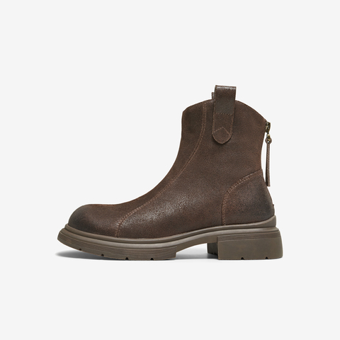 TATA/他她2025冬商场同款时尚百搭女休闲靴新款WXB08DD5