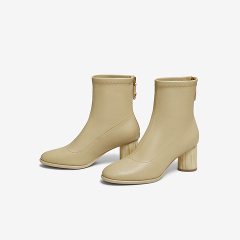 TATA/他她2025冬商场同款百搭通勤时装靴女休闲短靴新款