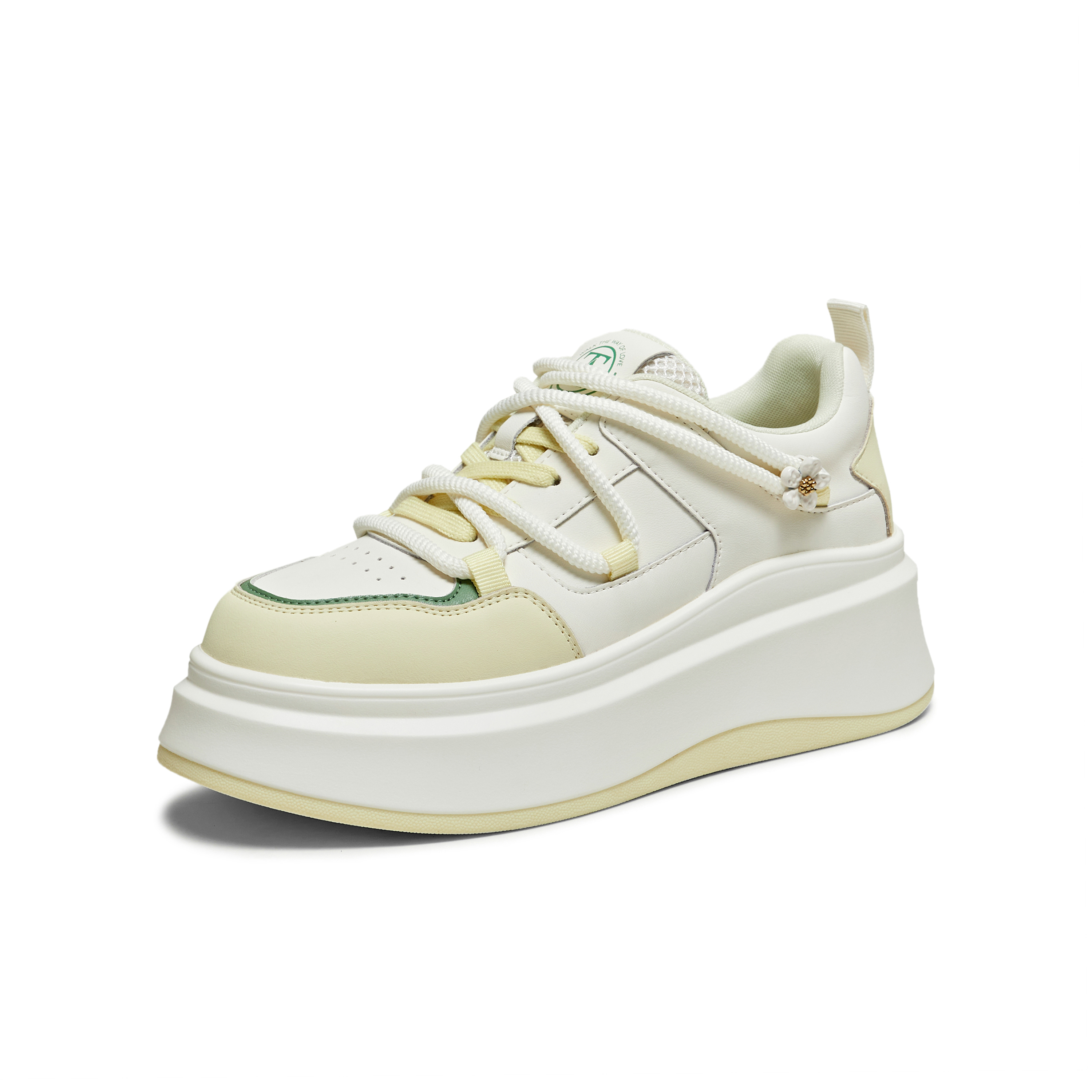 TATA/他她2025秋运动时尚休闲厚底女板鞋新款GCD09CM5