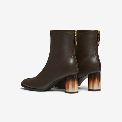 TATA/他她2025冬商场同款百搭通勤时装靴女休闲短靴新款