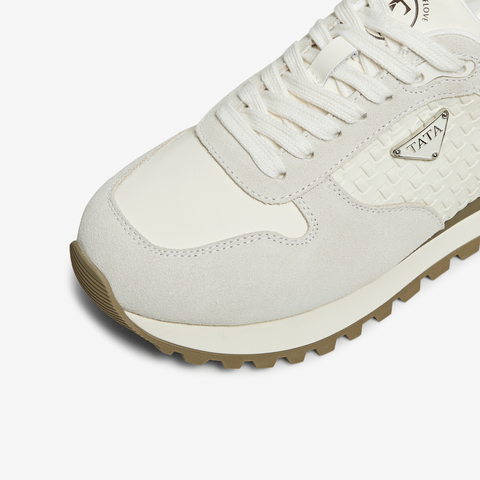 TATA/他她2025秋商场同款厚底阿甘鞋女透气休闲运动鞋新款