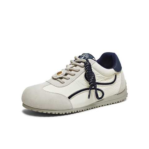 TATA/他她2025秋商场同款厚底阿甘鞋女透气休闲运动鞋新款