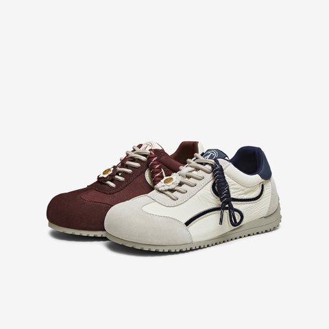 TATA/他她2025秋商场同款厚底阿甘鞋女透气休闲运动鞋新款