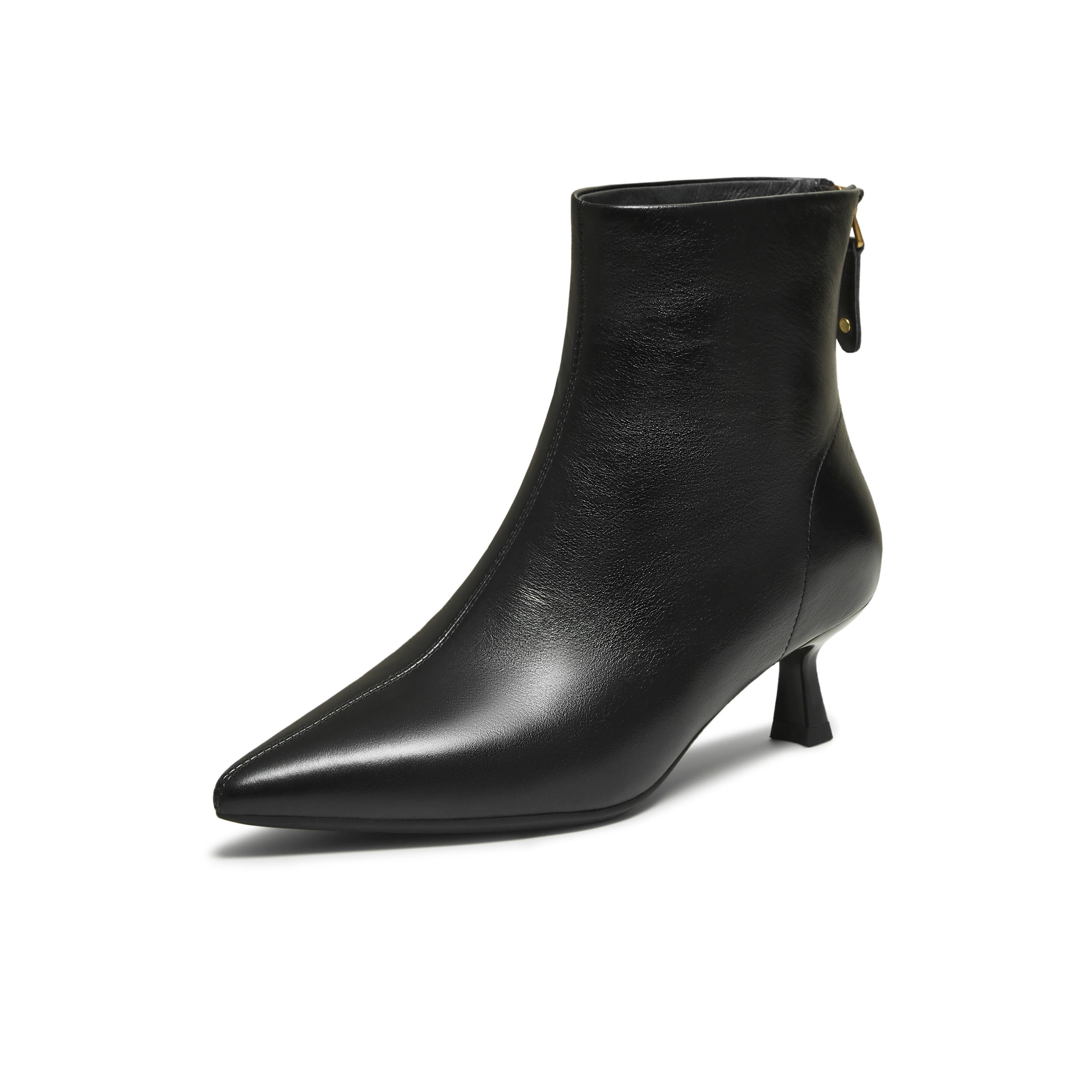 TATA/他她2025冬商场同款百搭女复古时尚短靴新款UWT01DD5