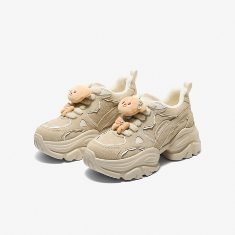 TATA/他她2025冬商场同款百搭时尚简约女老爹鞋新款GXX02DM5