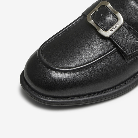 TATA/他她2025秋商场同款时尚百搭乐福鞋女新款NUT01CA5