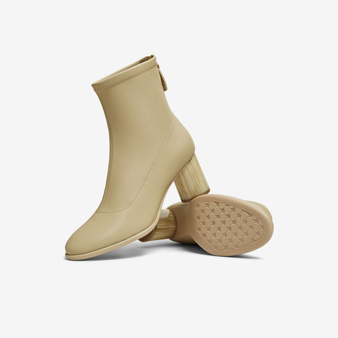 TATA/他她2025冬商场同款百搭通勤时装靴女休闲短靴新款