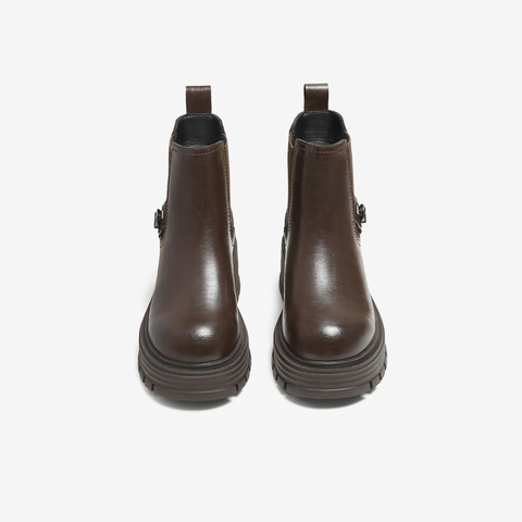 TATA/他她2025冬时尚切尔西靴女通勤显瘦新款CG802DD5