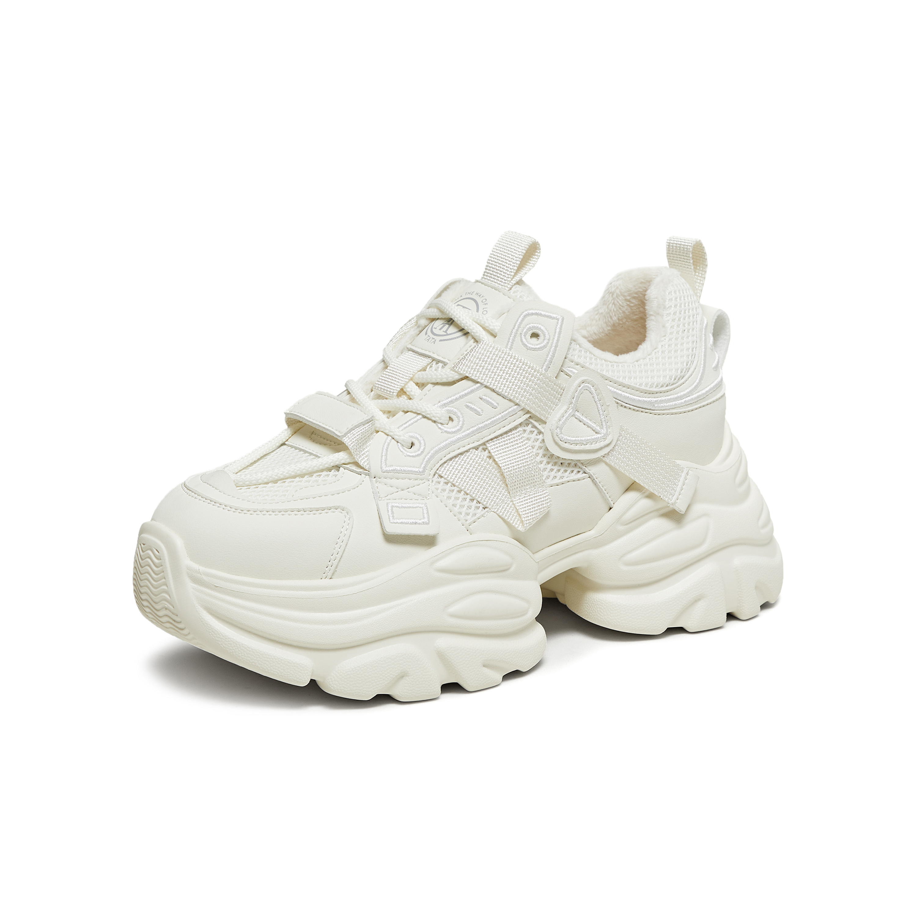 TATA/他她2025秋商场同款时尚休闲女老爹鞋新款CY205CM5