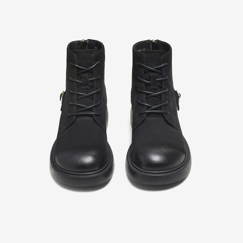 TATA/他她2025冬商场同款百搭时尚简约女马丁靴新款WXB07DD5