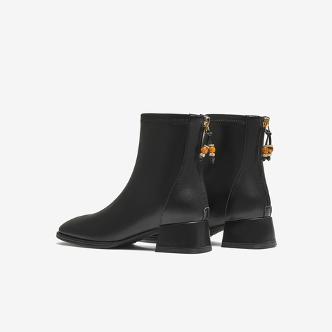 TATA/他她2025冬商场同款百搭女复古时尚短靴新款WYX04DD5