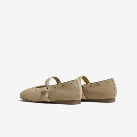 TATA/他她2025秋商场同款时尚百搭女玛丽珍鞋新款XTT01CQ5