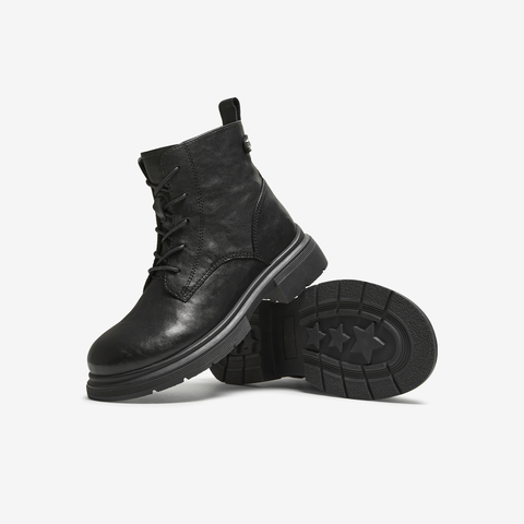 TATA/他她2025冬商场同款百搭时尚简约女马丁靴新款WXB06DD5