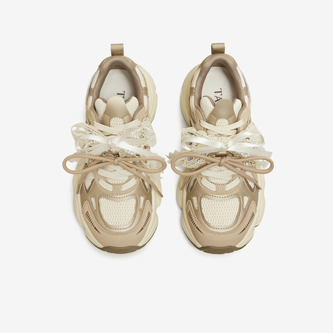 TATA/他她2025秋商场同款时尚休闲百搭女老爹鞋新款5XU01CM5