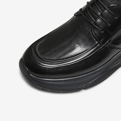 TATA/他她2025秋商场同款纯色舒适百搭休闲皮鞋男新款VQQ01CM5