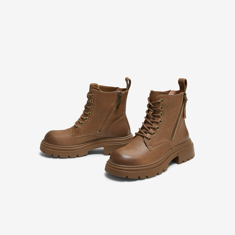 TATA/他她2025冬商场同款百搭时尚简约女马丁靴新款CE201DD5