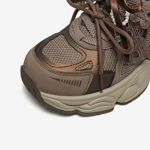 TATA/他她2025秋商场同款时尚休闲百搭女老爹鞋新款5XU01CM5