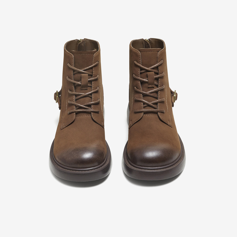 TATA/他她2025冬商场同款百搭时尚简约女马丁靴新款WXB07DD5