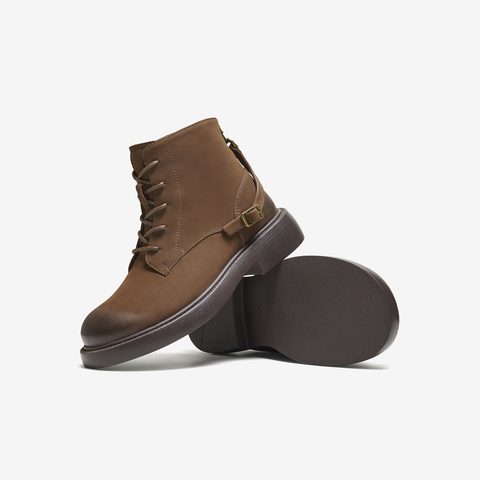 TATA/他她2025冬商场同款百搭时尚简约女马丁靴新款WXB07DD5