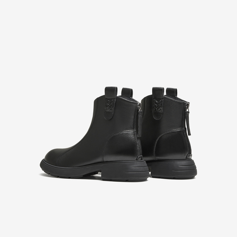 TATA/他她2025冬商场同款百搭时尚休闲短靴新款CF801DD5