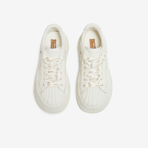 TATA/他她2025秋商场同款运动时尚休闲厚底女板鞋新款GXV01CM5