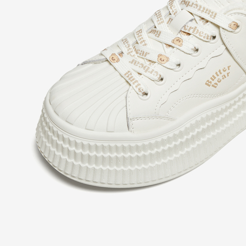 TATA/他她2025秋商场同款运动时尚休闲厚底女板鞋新款GXV01CM5