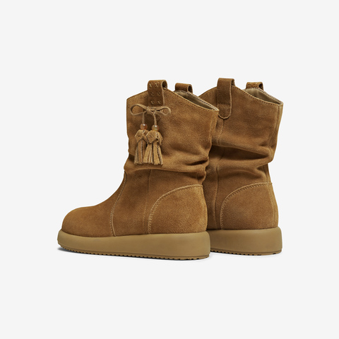 TATA/他她2025冬时尚百搭女休闲靴新款CHD01DZ5