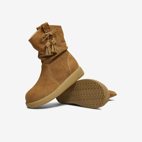 TATA/他她2025冬时尚百搭女休闲靴新款CHD01DZ5