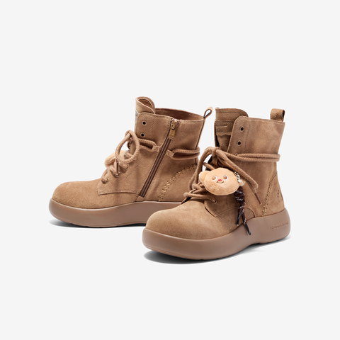 TATA/他她2025冬商场同款百搭时尚简约女雪地靴新款4RY02DD5