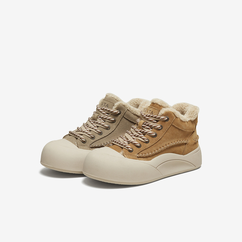 TATA/他她2025冬商场同款厚底板鞋女休闲百搭新款CJF01DD5