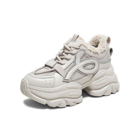 TATA/他她2025冬商场同款时尚休闲百搭女老爹鞋新款CY208DM5