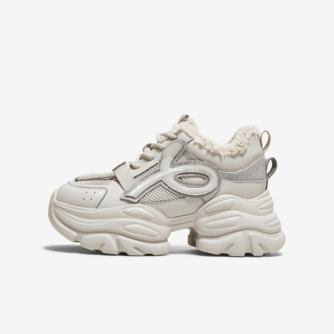 TATA/他她2025冬商场同款时尚休闲百搭女老爹鞋新款CY208DM5