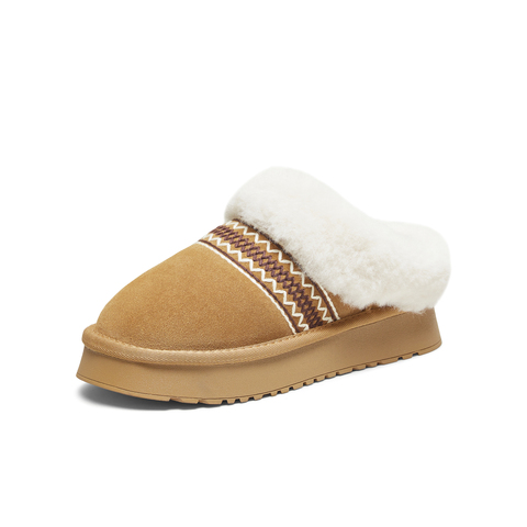 TATA/他她2025冬百搭休闲女靴雪地靴新款CWY01DH5