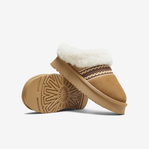 TATA/他她2025冬百搭休闲女靴雪地靴新款CWY01DH5