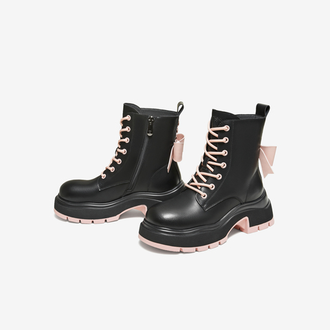 TATA/他她2025冬百搭时尚简约女马丁靴新款WJZ07DD5