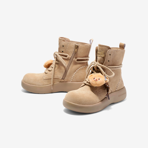 TATA/他她2025冬商场同款百搭时尚简约女雪地靴新款4RY02DD5