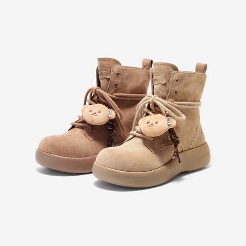 TATA/他她2025冬商场同款百搭时尚简约女雪地靴新款4RY02DD5